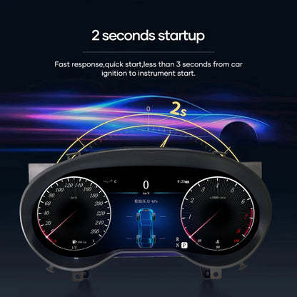 12.3''  Instrument Paneel Cockpit For  Benz C GLC S205 W205 V205 117 X253 2015-2018 Ntg5.0 4.5 5.5Auto Digital Dashboard Cluster