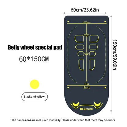 Tapis de yoga pour hommes et femmes, antidérapant et amortissant, idéal pour le Pilates à domicile et les exercices au sol.