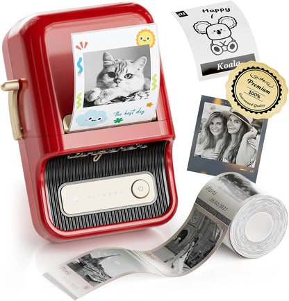 Niimbot B21 B21PRO Mini Adhesive Label Printer Wireless Portable Thermal inkless Maker Photo Barcode PriceTag Sticker 200 300dpi