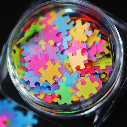 Neon Stars Hearts Moon Puzzle Chunky Loose Glitter Perfect for Nail Art Halloween Makeup Raves Festivals Resin Tumblers Cosmetic