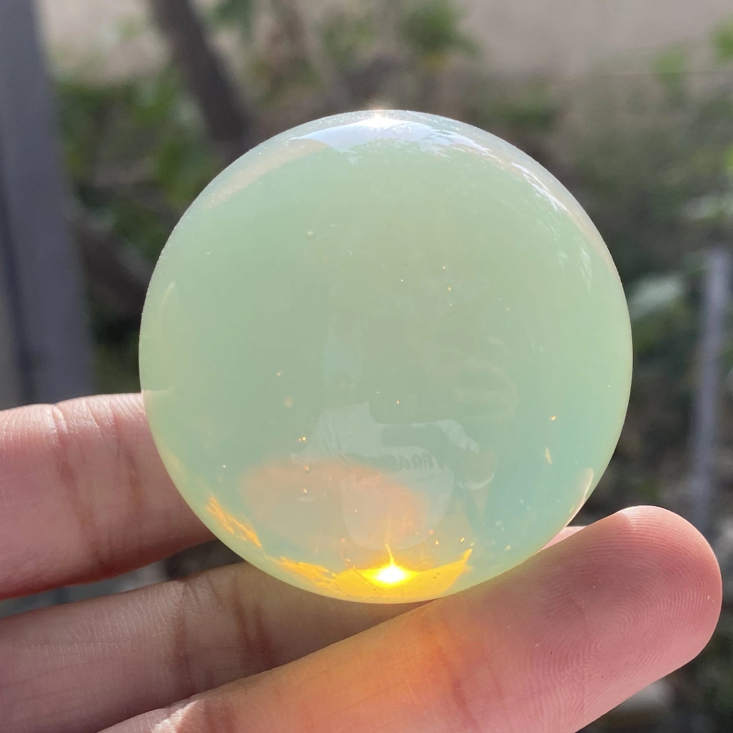 1pc Opalite Quartz Ball Crystal Sphere Divination Ethically Sourced Mineral Reiki Crystal Ball Gift Valentine's Day Gift Home De