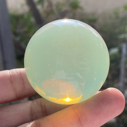 1pc Opalite Quartz Ball Crystal Sphere Divination Ethically Sourced Mineral Reiki Crystal Ball Gift Valentine's Day Gift Home De