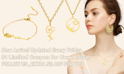 Sipuris Custom Name Necklace Women Jewelry Stainless Steel Golden Choker Cuban Chain Heart Ribbon Nameplate Pendant Necklace