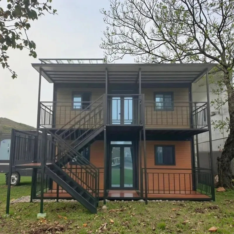Prefabricated Container House Mobile Expand Container House Portable Small Family Modern Villa Family Waterproof Home Container