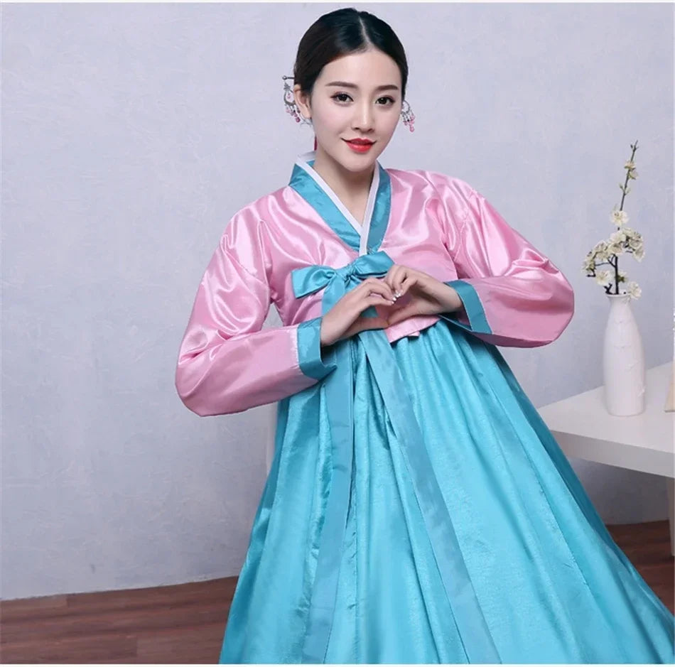 Robe Hanbok pour femmes, mode coréenne, Costumes anciens, fête traditionnelle, palais asiatique, vêtements de spectacle Cosplay,