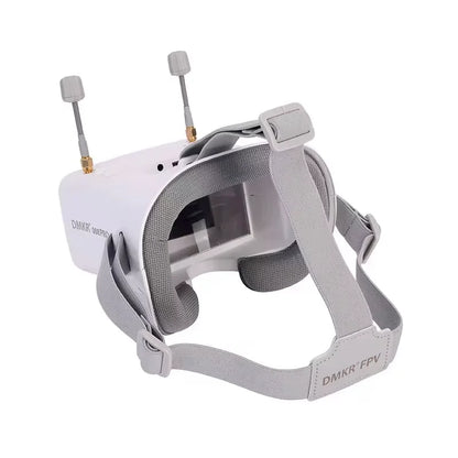 008d Pro Fpv Goggles 8g Analog Video Transmission 3.7v Lipo Battery Charging Remote Dvr Included Plastic Headset