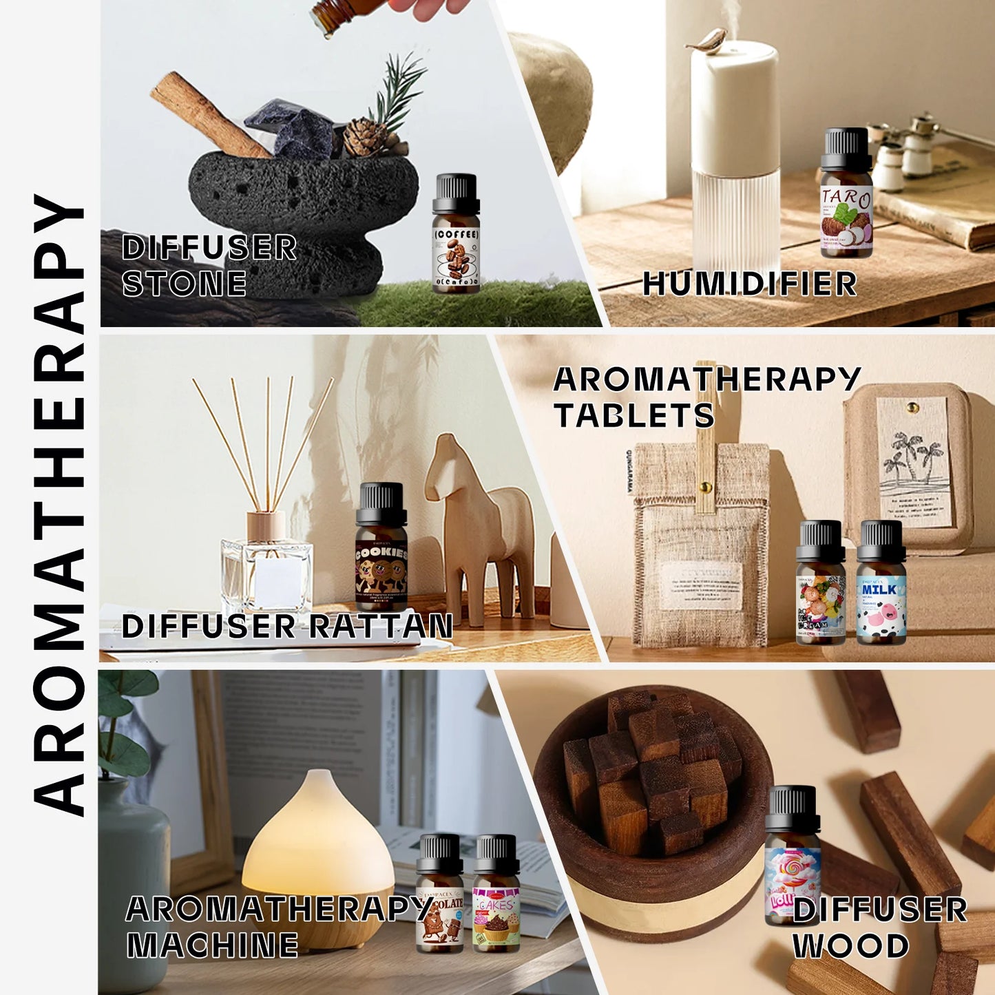 10ml Pumpkin pie Fragrance Perfume Essential Oils Refreshing Car Aromatherapy Cafe Parfum For Aroma Diffusers Perfume Oil