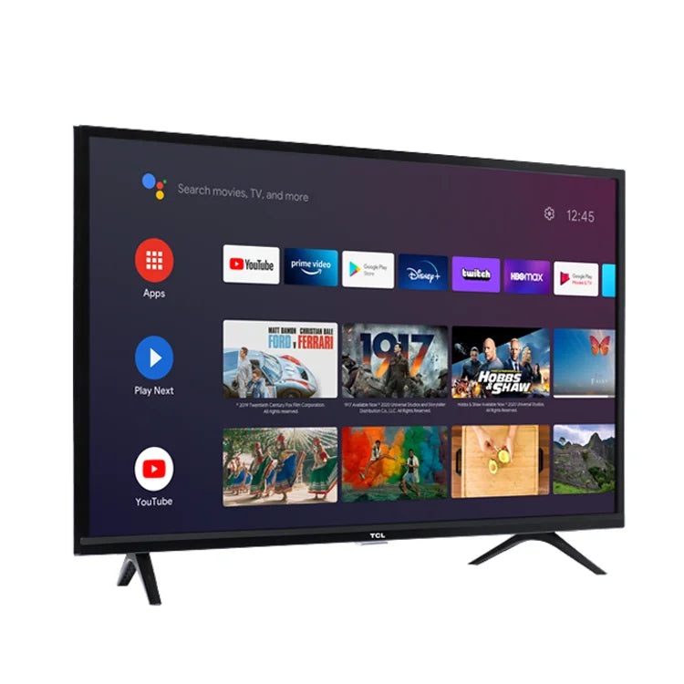 Small Size 19 to 65 TCL Smart TV Android 12 Led 4K Smart