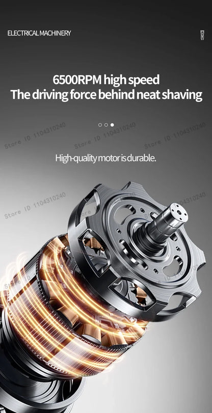 Kemei Men's Electric Hair Trimmer USB Charging Cordless Hair Clipper Reciprocating Twin Blade Beard Shaver KM-2024 KM-034 Kit