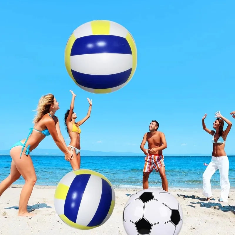 0.6-2m Pvc Volleyball, Inflatable Balloon, Parent-Child Interactive Children's Toy Ball, Kindergarten Ball, Interactive Props