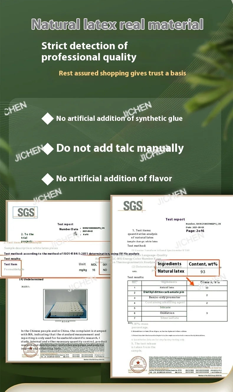 HQC Natural Latex Double Mattresses King Size Molblly Foldable Latex Mattresses Twin Queen Folding Colchon Matrimonial Furnitur