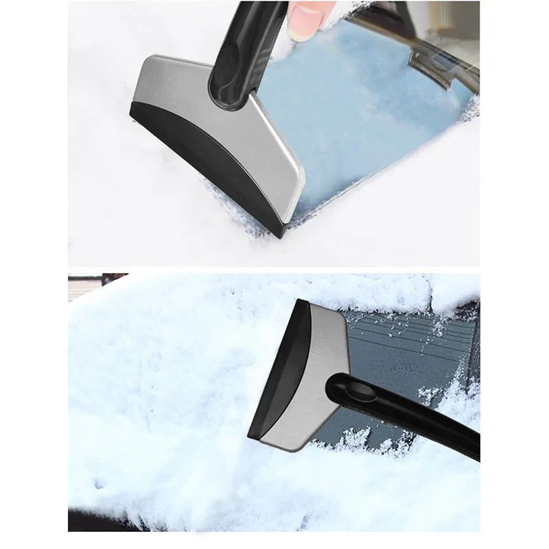Grattoir à glace pour voiture, pelle à neige, outil de nettoyage de voiture pour l'hiver, dégivrage du pare-brise, accessoires auto