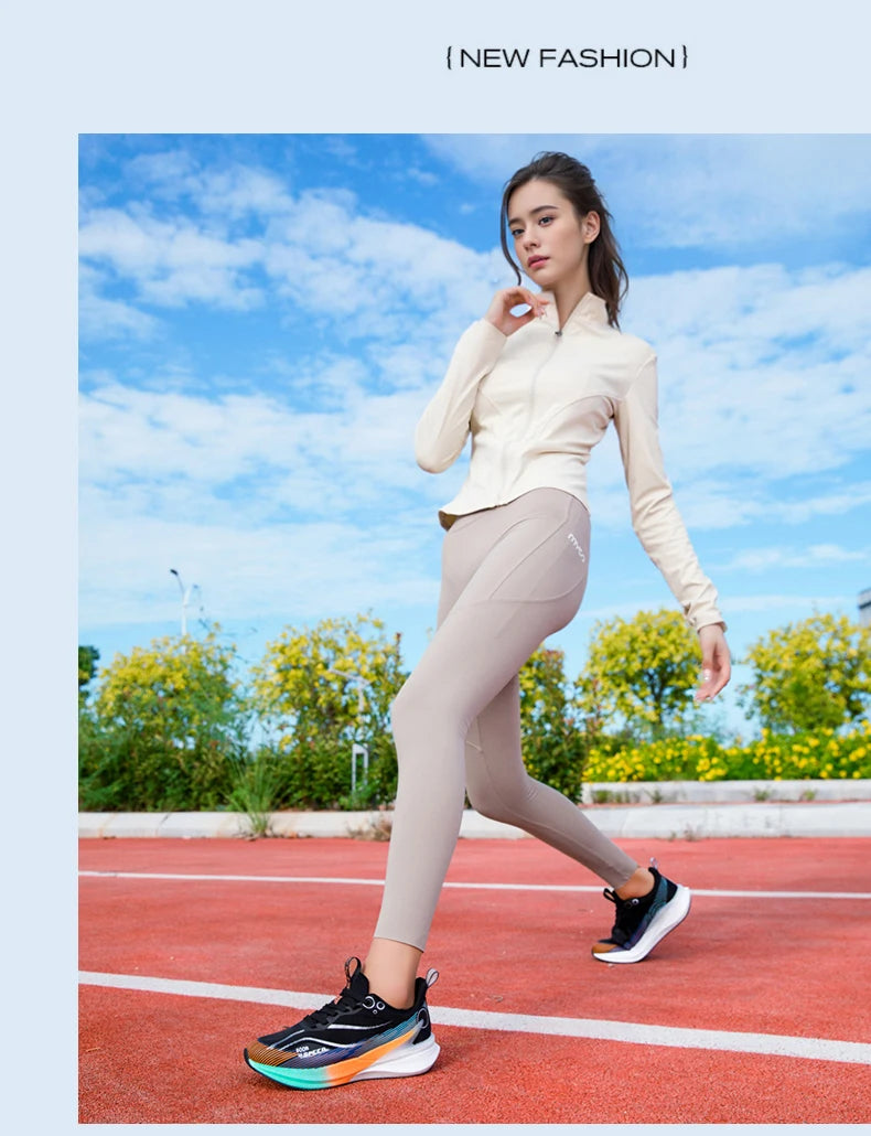 2025 Men's And Women's Professional Carbon Board Marathon Running Shoes Shock Absorption Ultra-light Stable Support Sports Shoes