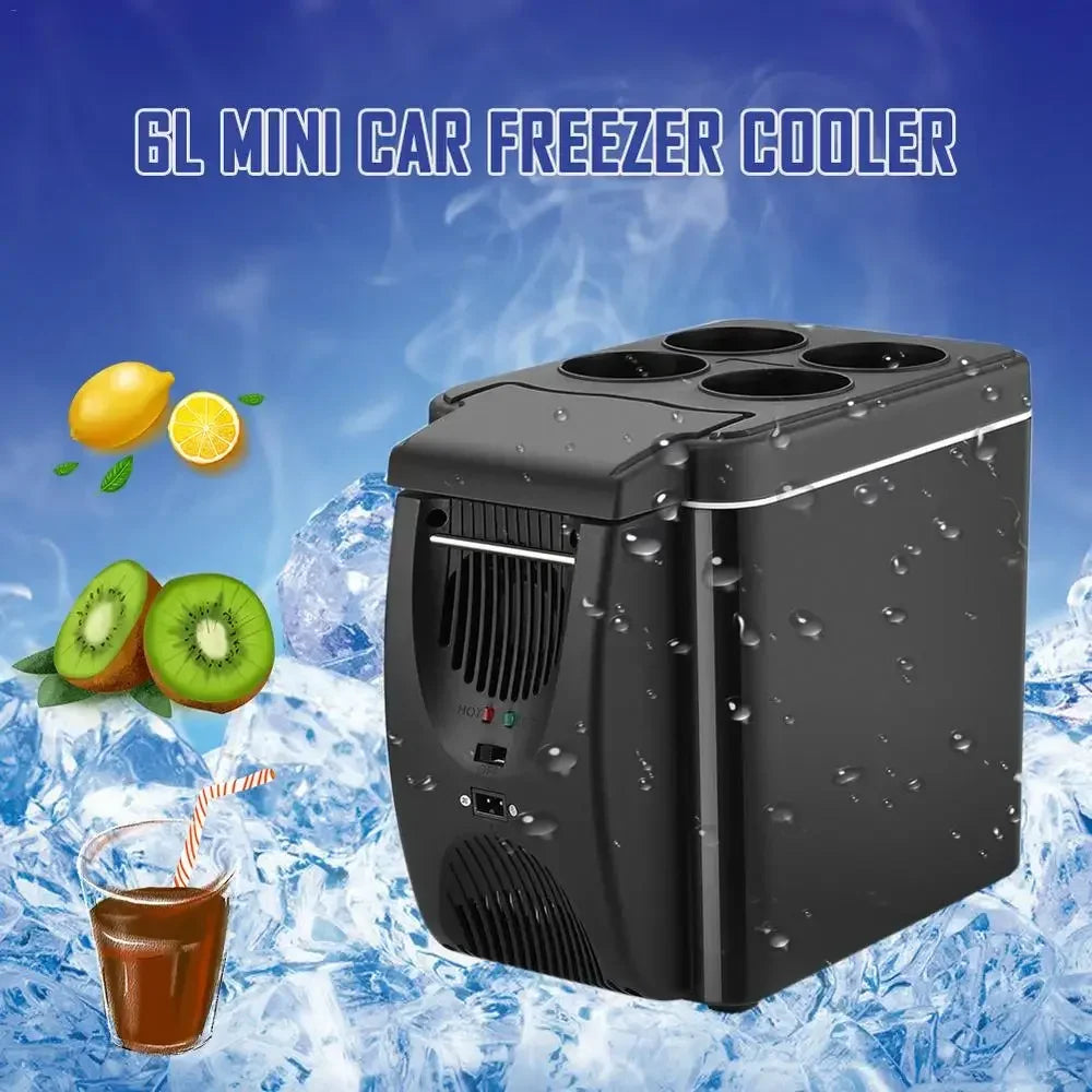 Portable Mini Car Refrigerator Electric Refrigerator Freezer Warmer Dual Purpose Suitable for Camping RV Bar Travel Refrigerator