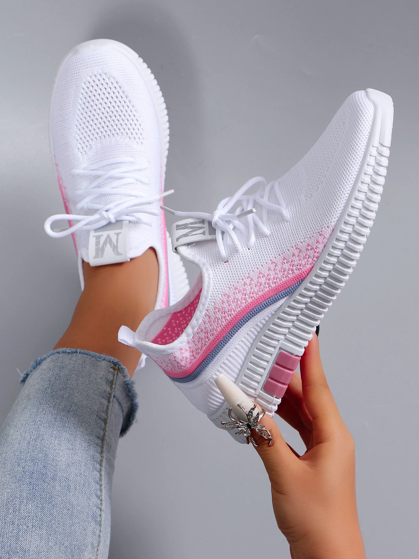 Women's summer breathable mesh flat shoes，women's shoes，casual sneakers shoes, clearance free shipping