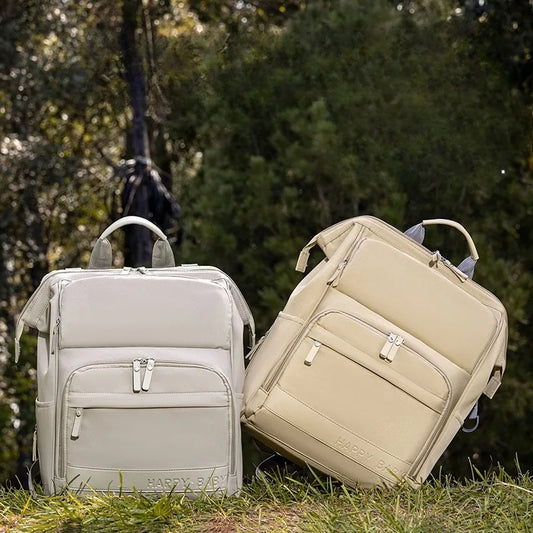 Sac pour nouvelle maman : sac à langer multifonctionnel, de grande capacité et léger avec compartiment de rangement pour le lait.
