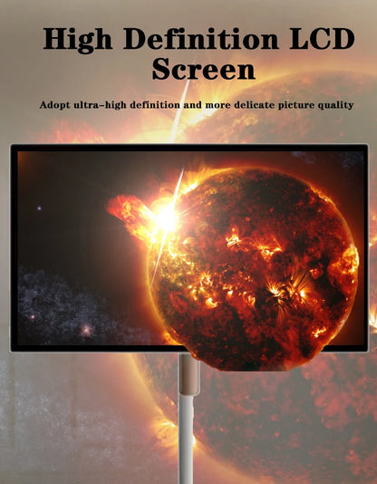 Téléviseur intelligent interactif 24 pouces avec écran tactile, salle de sport et jeux en direct