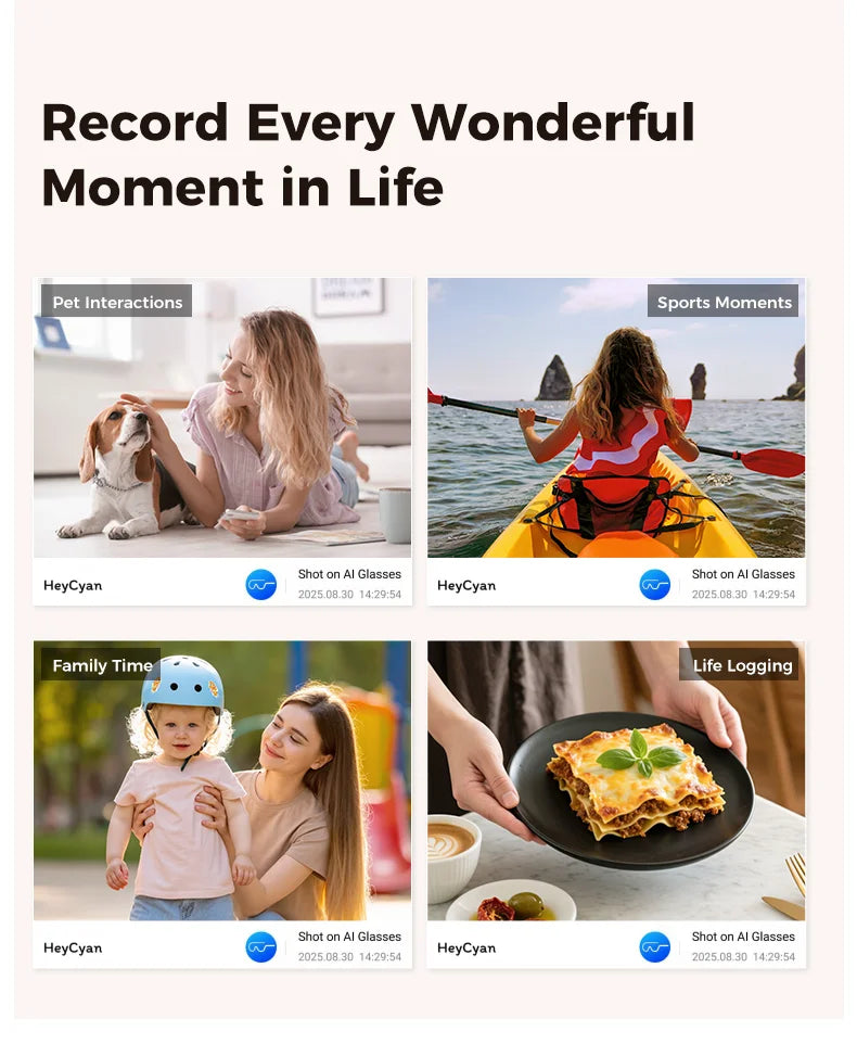 2026 Smart Glasses Women 3600mAh Power Bank 800W Camera 120+Languages Translation Recording Videos Music Player Call Glasses Men