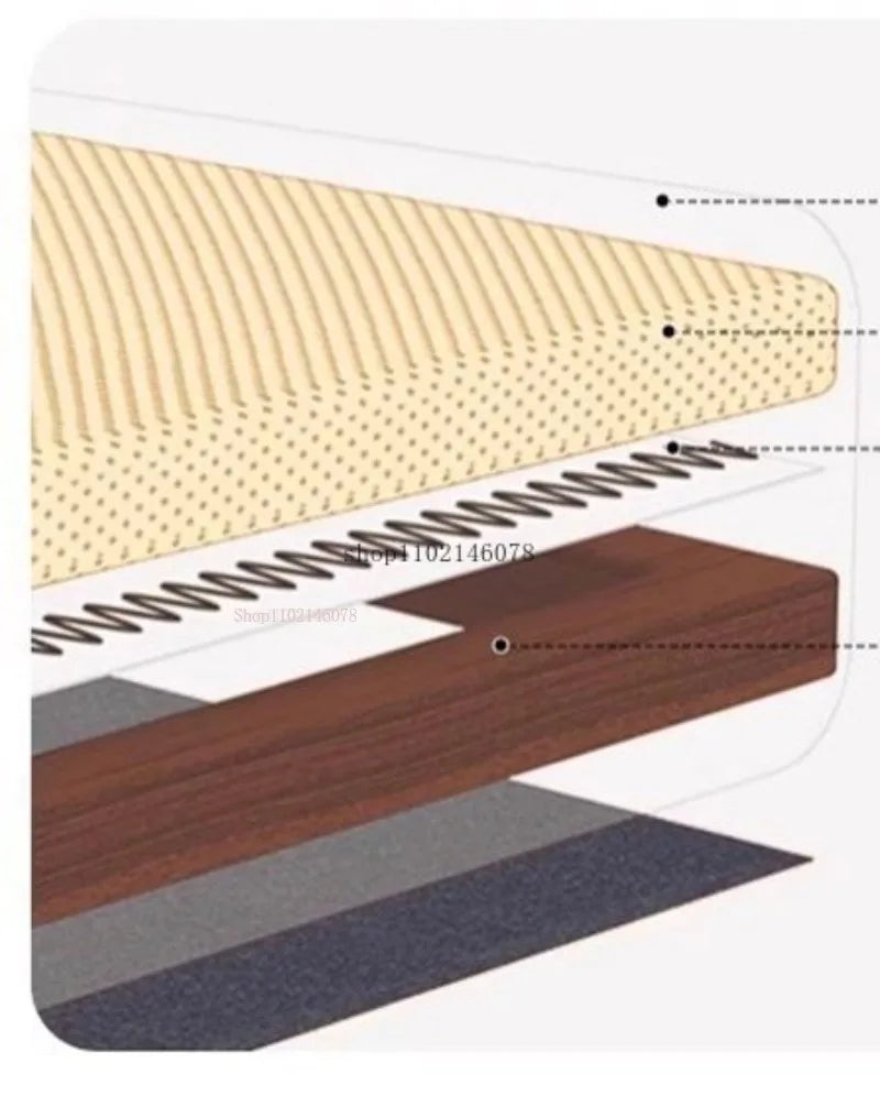 Nordic Home Lazy Sofa Small Apartment Fabric Sofas Living Room Tofu Block Module Combination Sofa Bed Dual-purpose Cream Tatami