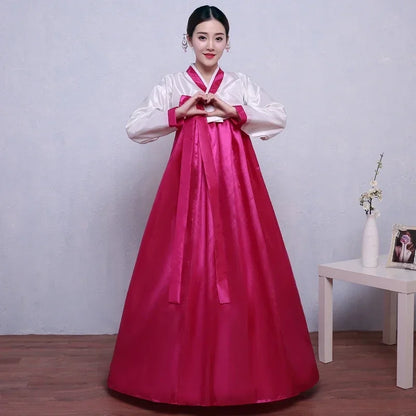 Robe Hanbok pour femmes, mode coréenne, Costumes anciens, fête traditionnelle, palais asiatique, vêtements de spectacle Cosplay,