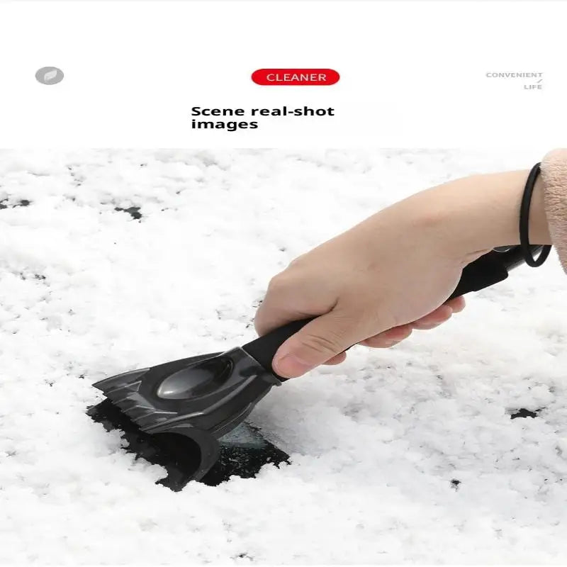 Grattoir à glace polyvalent pour voitures, déneigement du pare-brise et des portières, outil de dégivrement pour l'hiver, accessoires de nettoyage automobile