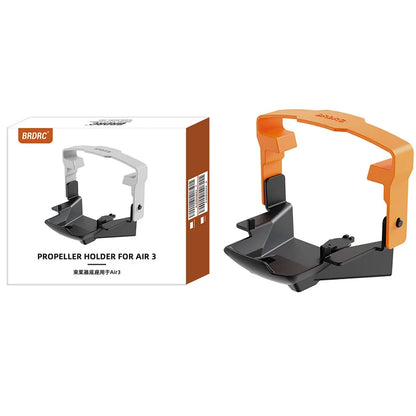 Propeller Holder Fixed for DJI Air 3/Air 3S Drone Stabilizers Protector Props Fixed Mount Guard Silicone & ABS Base Accessories