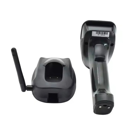 Bluetooth Wireless 2D 1D Barcode Scanner with Base Charging Station for Warehouse Logistics Scanning Mobile POS
