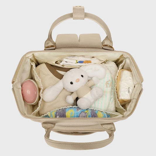 Sac à dos pour maman, léger et simple, sac à dos d'extérieur, multifonctionnel et de grande capacité, sac mère-bébé