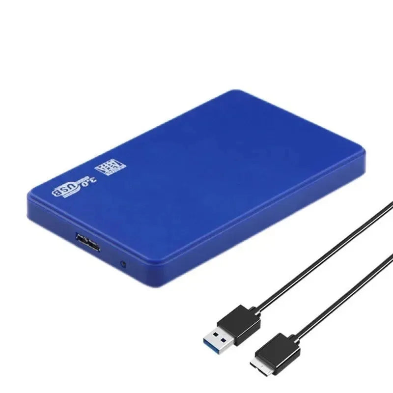 USB 3.0 HDD Enclosure 2.5" SATA HDD SSD External Hard Drive Case 5Gbps High Speed External Hard Drive Disk Box for PC Laptop PS5