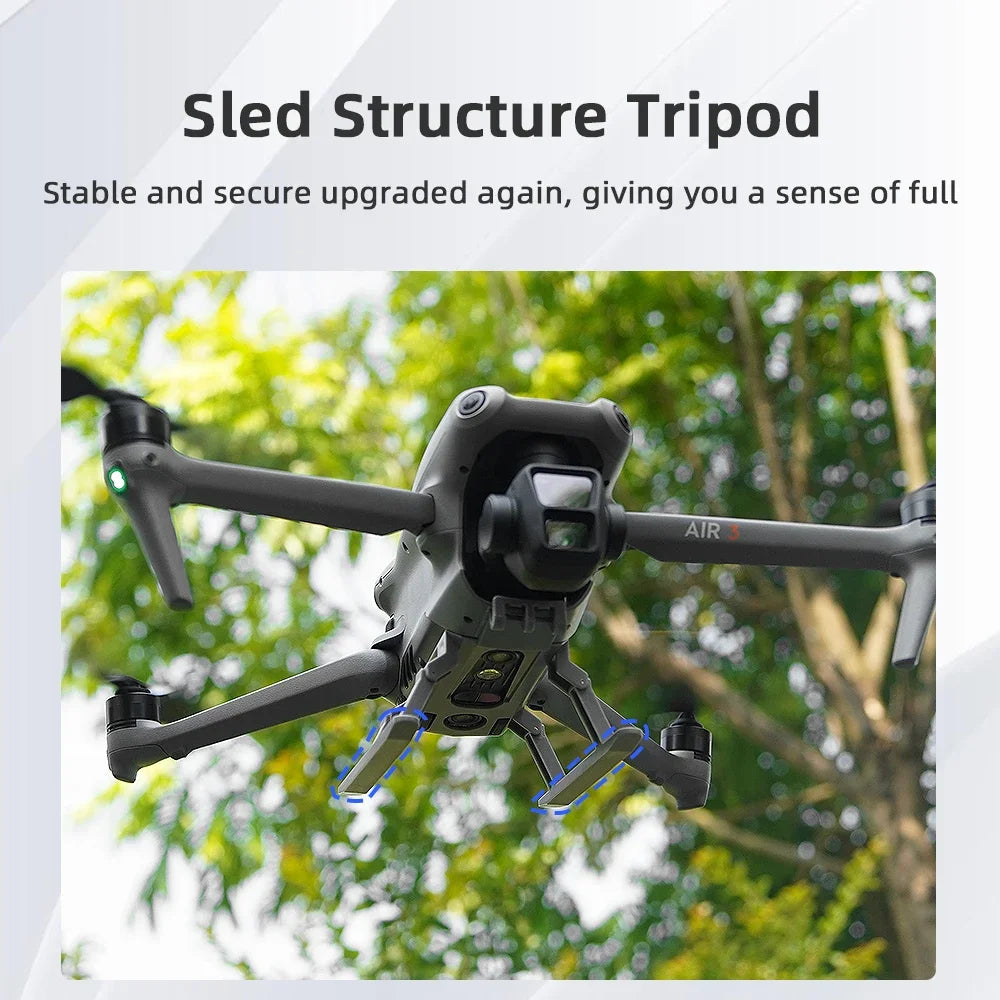 Landing Gear for DJI MAVIC Air 3/Air 3S Foldable Extension Support Legs Dorne Heighten Bracket Protector Feet Stand Accessories