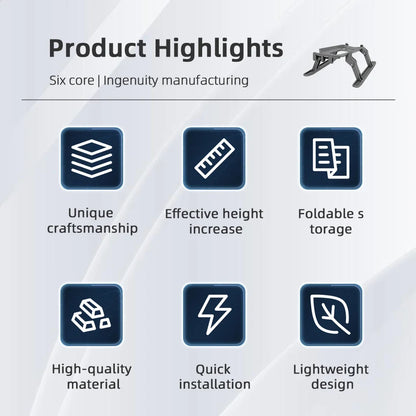 Landing Gear for DJI MAVIC Air 3/Air 3S Foldable Extension Support Legs Dorne Heighten Bracket Protector Feet Stand Accessories