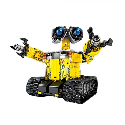 828PCS MOC Cartoon Movie Wall-E Robot Building Blocks City Technical RC Car Robot Model Bricks Assembel Toys for Children Gift