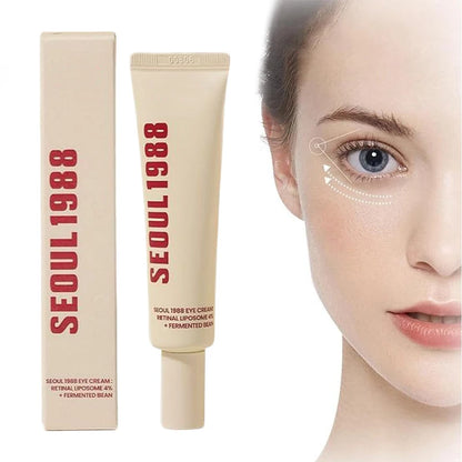 Seoul 1988 Retinol Eye Cream 4% Anti Aging Eye Treatment Dark Circles, Wrinkles, Puffiness Firming & Lifting Eye Cream For Women