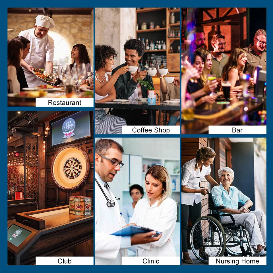 RETEKESS TD163 Restaurant Wireless Calling Pager System Host Voice Reporting Broadcast Display Receiver For Cafe Bar Club Hotel