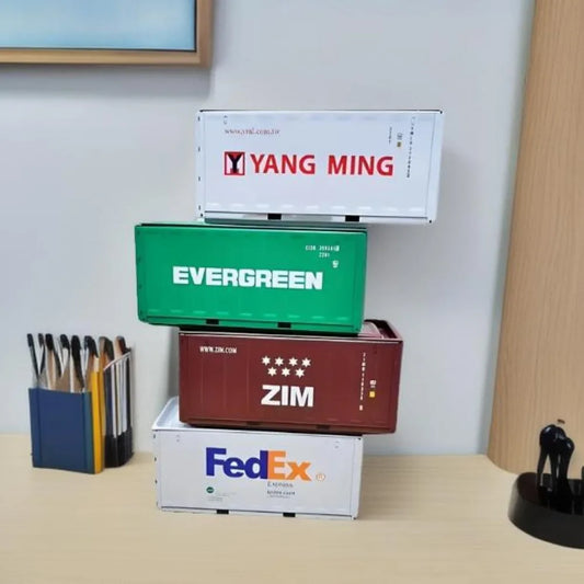 Industrial metal storage box, creative home collection model, container decoration purpose, suitable for household containers