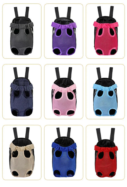 Pet Backpack Adjustable Cat Carrier Bag Pet Double Shoulder Backpack Portable Bag Outdoor Travel Camping Hiking Cat Bag Dog Bag