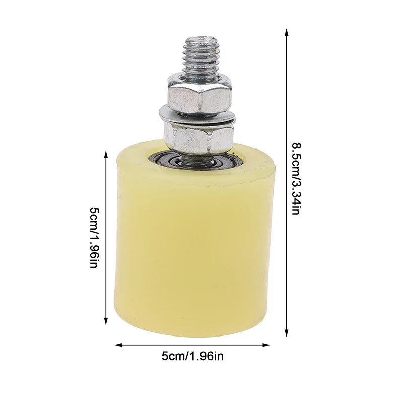 1pc Thickened Bearing Nylon Guide Roller Gate Wheels - Sliding Or Cantilever Gates Positioning Guide Translation Door Wheel