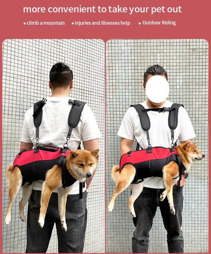 Pet Travel Backpack(3 sizes) Shoulder Carrier Outdoor Hiking Walking Durable Comfortable Oxford Fabric Dog/Cat Carrier