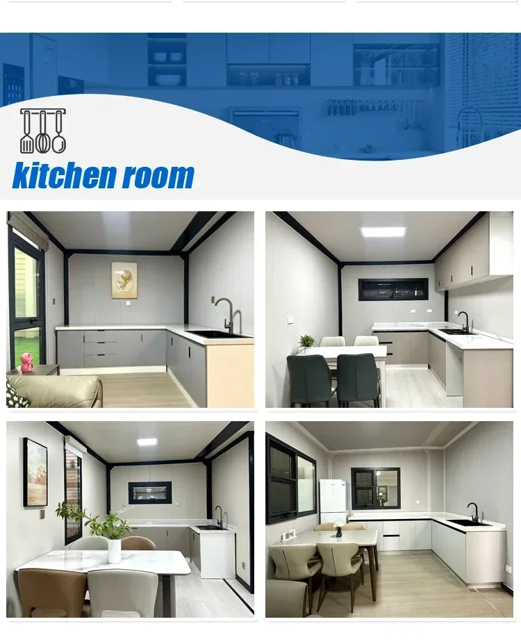 40Ft 20Ft Luxury Foldable Expandable Container House Camping Prefabricated Tiny Portable Folding Container House