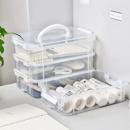 Storage organizer box, storage container, tool classification box, toy small particle parts compartmentalized drawer