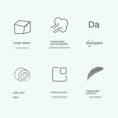 Pet Backpack Outdoor Large Cat Backpack Cat Transporter Breathable Foldable Carrying Bag Backpack Cat And Small Dog Supplies