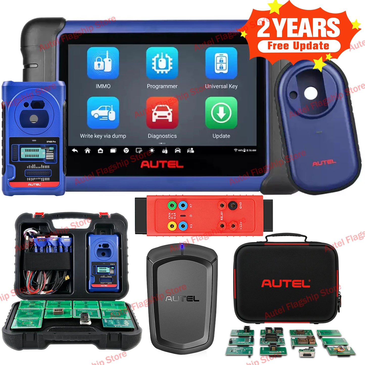 Autel MaxiIM IM508S IMMO Key Programming Diagnostic Tools Auto OBD2 Programmer Scanner All Systems 2 Years Free Update PK KM100