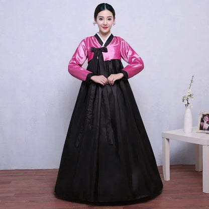 Robe Hanbok pour femmes, mode coréenne, Costumes anciens, fête traditionnelle, palais asiatique, vêtements de spectacle Cosplay,
