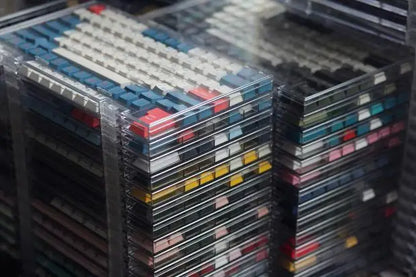 Keycaps Organizing Storage Tray PC Keycaps Container PC Material Keycaps Storage Box