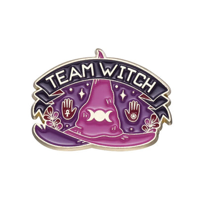 Broche animalière Halloween Potion magique Chaton Série Badge en métal Petit cadeau Broches décoratives en gros Épingles à sac pour sacs à dos