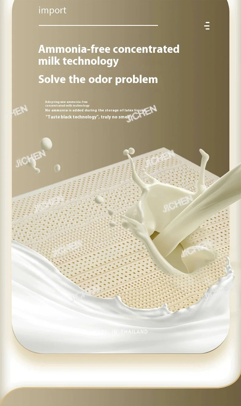 HQC Natural Latex Double Mattresses King Size Molblly Foldable Latex Mattresses Twin Queen Folding Colchon Matrimonial Furnitur