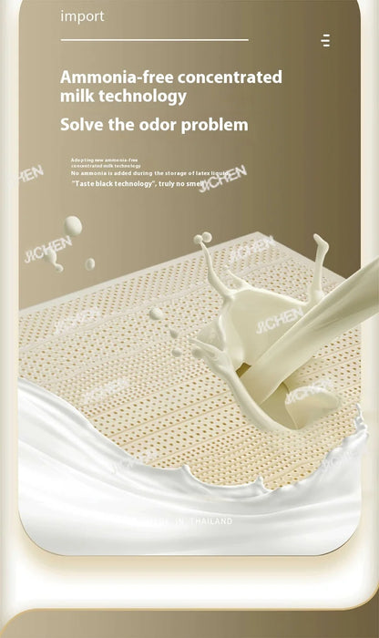 HQC Natural Latex Double Mattresses King Size Molblly Foldable Latex Mattresses Twin Queen Folding Colchon Matrimonial Furnitur