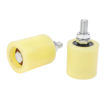 1pc Thickened Bearing Nylon Guide Roller Gate Wheels - Sliding Or Cantilever Gates Positioning Guide Translation Door Wheel