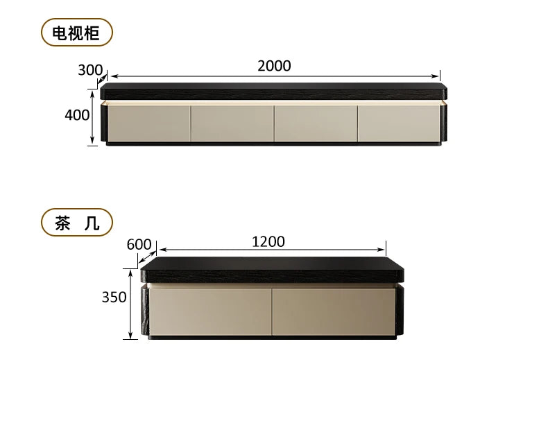 Meubles TV tendance et élégants, simples et luxueux, pour salon et maison.