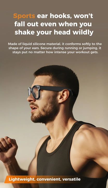 2026 Smart Glasses Women 3600mAh Power Bank 800W Camera 120+Languages Translation Recording Videos Music Player Call Glasses Men